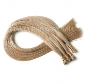 高级纯一档棒棒发 意大利胶接发